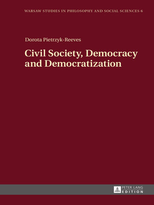 cover image of Civil Society, Democracy and Democratization